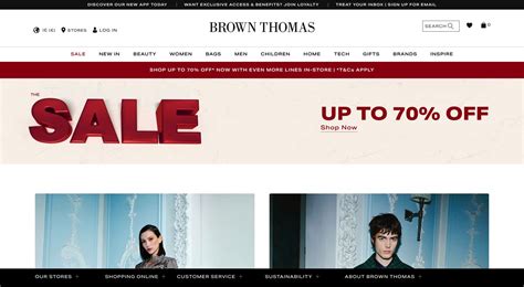 find brown thomas website.